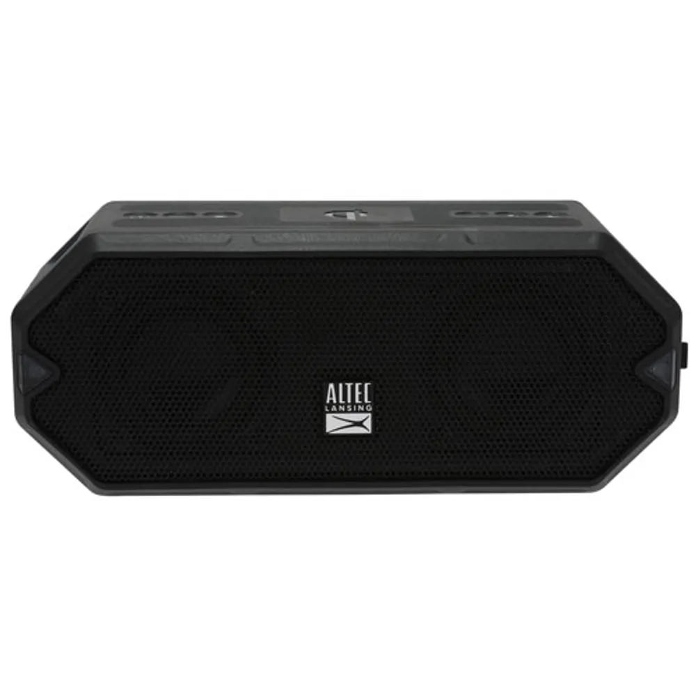 Altec Lansing HydraBlast Waterproof Bluetooth Wireless Speaker - Black/Royal Blue