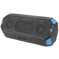 Altec Lansing HydraShock Waterproof Bluetooth Wireless Speaker - Black/Royal Blue