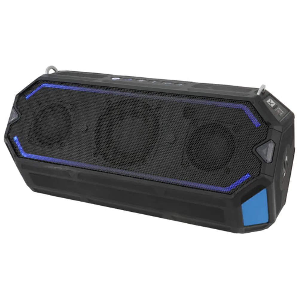 Altec Lansing HydraShock Waterproof Bluetooth Wireless Speaker - Black/Royal Blue