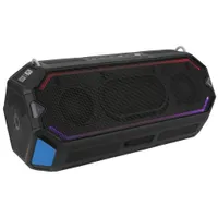 Altec Lansing HydraShock Waterproof Bluetooth Wireless Speaker - Black/Royal Blue