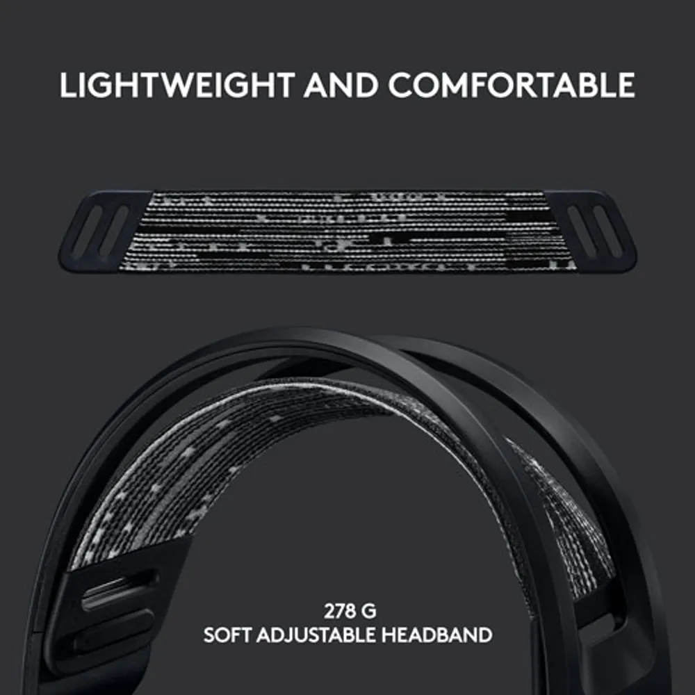 Casque de jeu sans fil RVB LIGHTSPEED G733 de Logitech