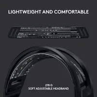 Casque de jeu sans fil RVB LIGHTSPEED G733 de Logitech