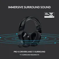 Casque de jeu sans fil RVB LIGHTSPEED G733 de Logitech
