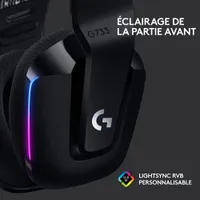 Casque de jeu sans fil RVB LIGHTSPEED G733 de Logitech