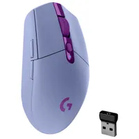 Logitech G305 LIGHTSPEED 12000 DPI Wireless HERO Optical Gaming Mouse - Lilac