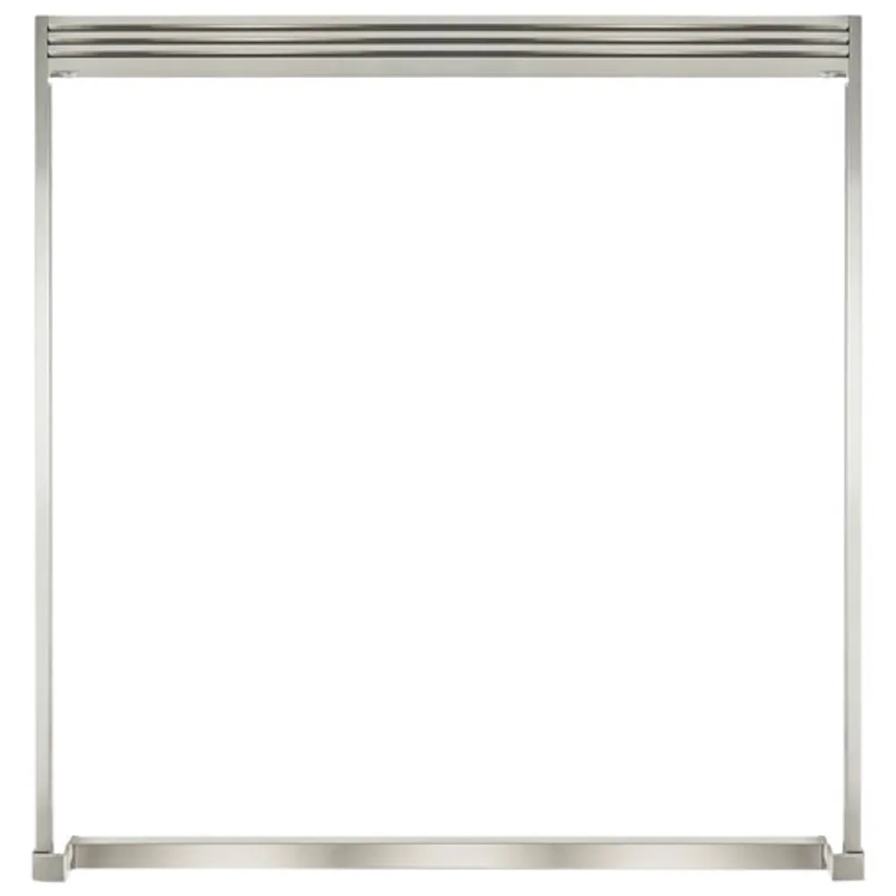 Frigidaire 79" Double Louvered Trim Kit - Stainless Steel