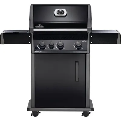 Napoleon Rogue 425 42000 BTU Propane BBQ with Side Burner & Grill Cover - Black - Only at Best Buy