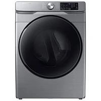 Samsung 7.5 Cu. Ft. Electric Steam Dryer (DVE45T6100P/AC) - Platinum - Open Box - Perfect Condition