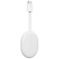 Google Chromecast with Google TV (4K) - Snow