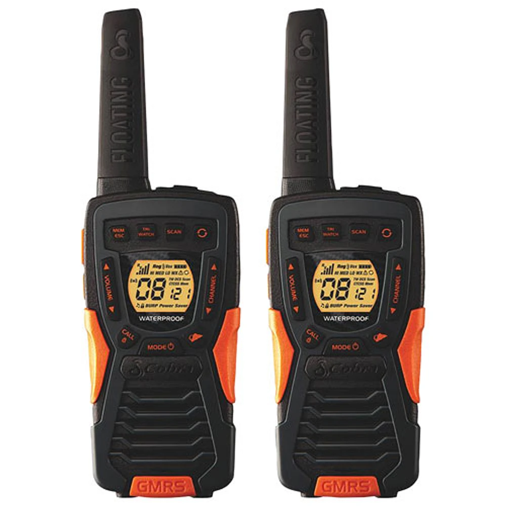 Cobra FRS 2-Way Radios (ACXT1035R-FLT)