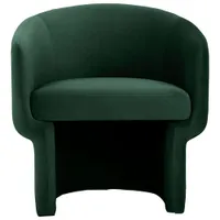 Franco Fabric Accent Chair - Dark Green