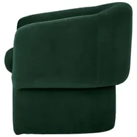 Franco Fabric Accent Chair - Dark Green