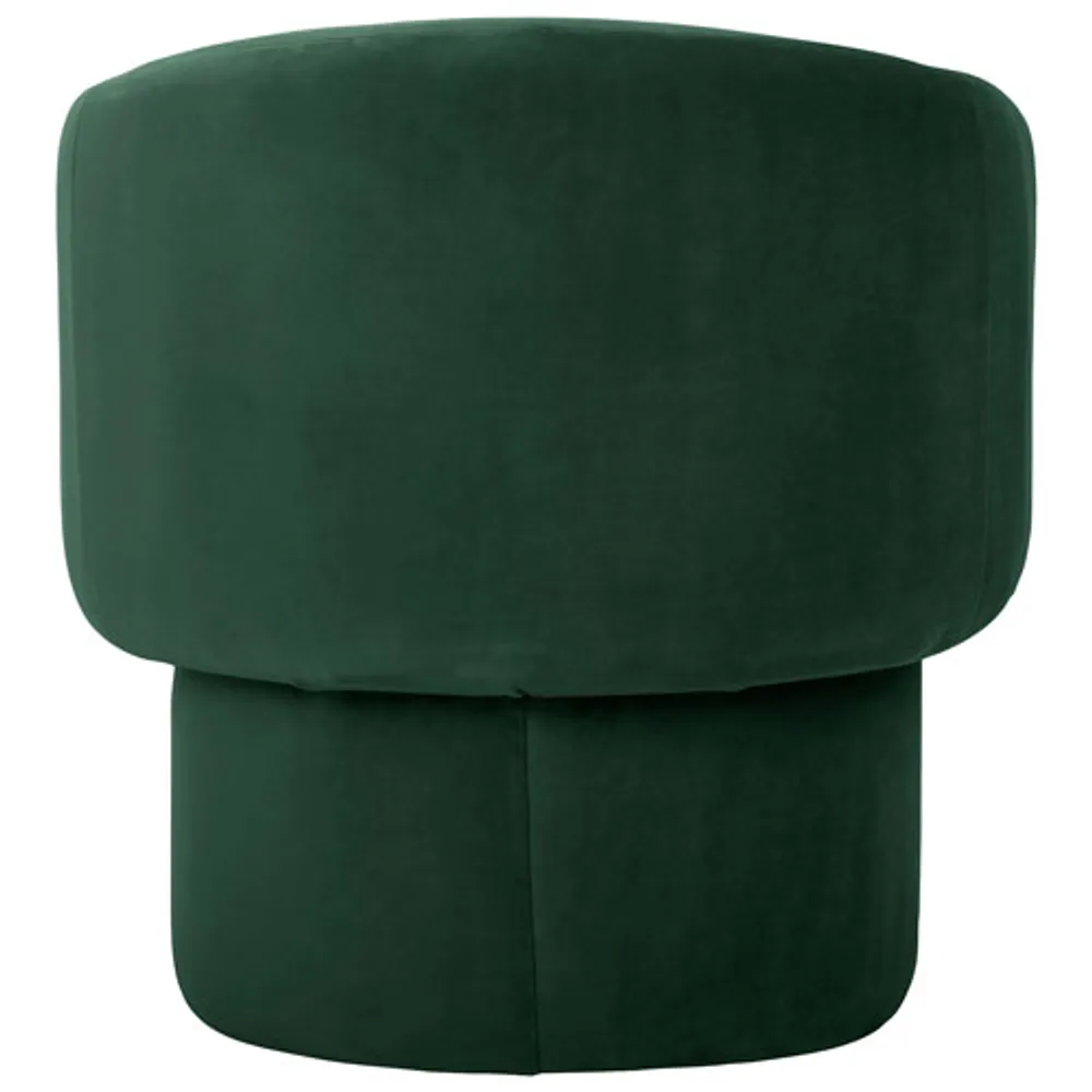 Franco Fabric Accent Chair - Dark Green