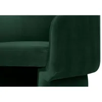 Franco Fabric Accent Chair - Dark Green