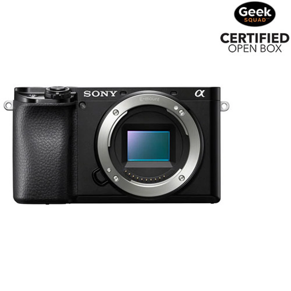 Open Box - Sony Alpha a6100 Mirrorless Vlogger Camera (Body Only)