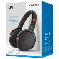 Sennheiser HD 458BT Over-Ear Noise Cancelling Bluetooth Headphones - Black - Only at Best Buy