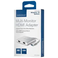 Insignia USB 3.0 to Dual HDMI with 4K Adapter- Only at Best Buy