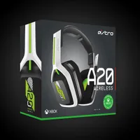 ASTRO Gaming A20 Gen 2 Wireless Gaming Headset with Microphone for Xbox Series X / Xbox One - White/Green