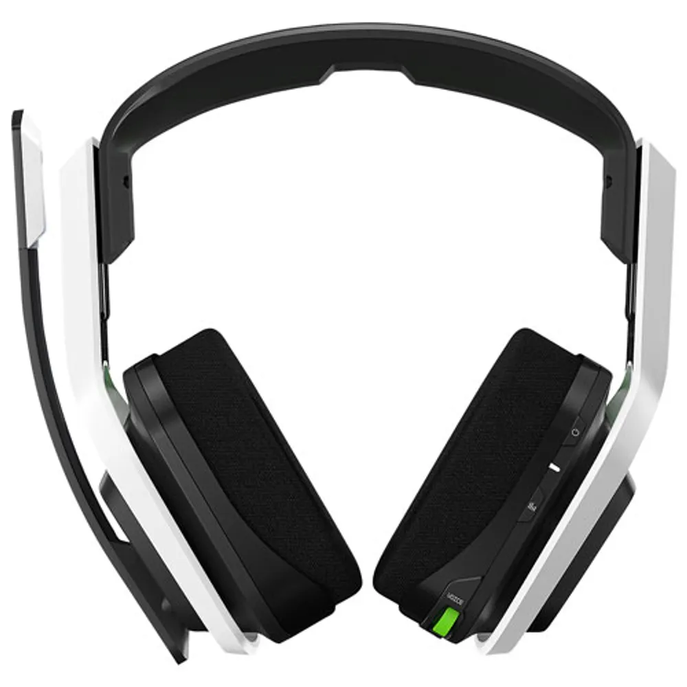 Casque de jeu sans fil et micro A20 2e gén. d'ASTRO Gaming Xbox Series X et Xbox One - Blanc/Vert