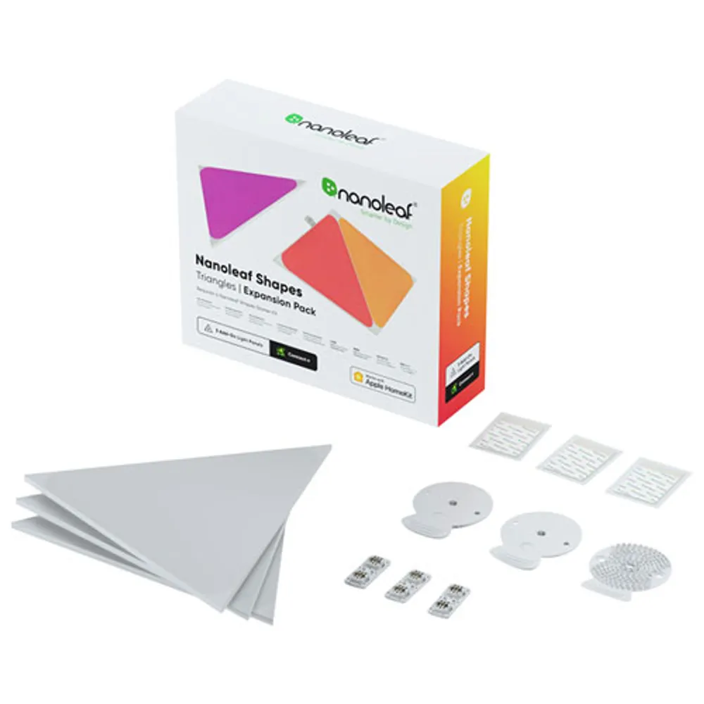 Nanoleaf Shapes Triangle Panels - Expansion Pack - 3 Panels