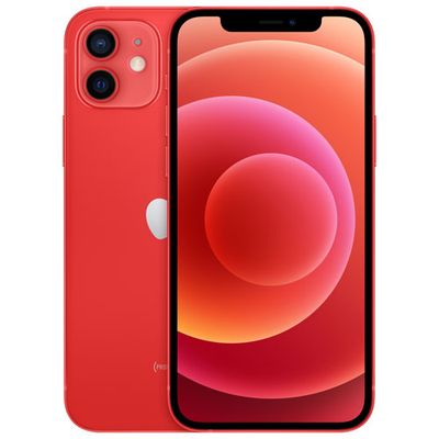 Fido Apple iPhone 12 64GB - PRODUCT(RED) - Monthly Financing
