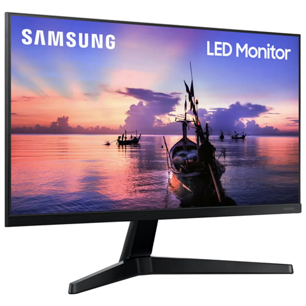 Moniteur FreeSync DEL IPS HD intégrale 75 Hz GTG 5 ms 24 po de Samsung (LF24T350FHNXZA) - Gris-bleu foncé