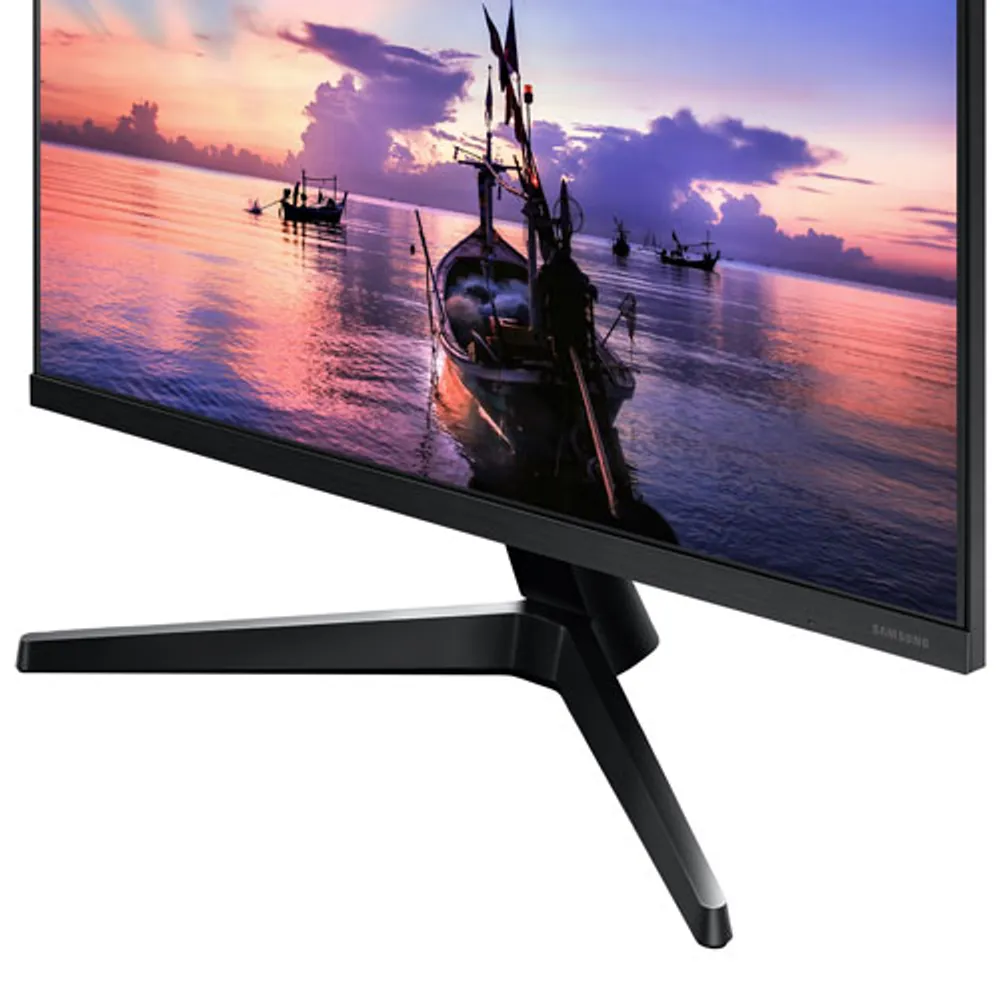 Moniteur FreeSync DEL IPS HD intégrale 75 Hz GTG 5 ms 24 po de Samsung (LF24T350FHNXZA) - Gris-bleu foncé