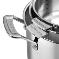 Cuisinart Nesting 11-Piece Stainless Steel Cookware Set - Silver