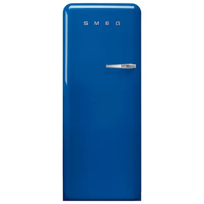 Smeg 50's 24" 9.2 Cu. Ft. All-Fridge Refrigerator (FAB28ULBE3) - Blue