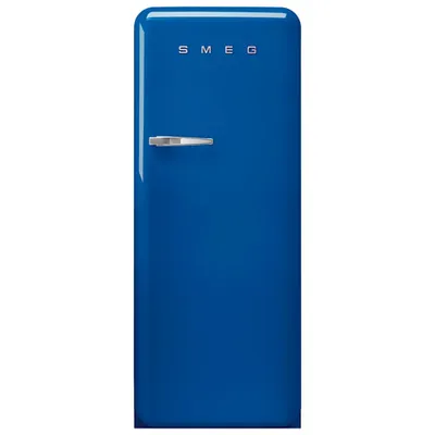 Smeg 50's 24" 9.2 Cu. Ft. All-Fridge Refrigerator (FAB28URBE3) - Blue