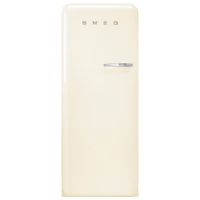 Smeg 50's 24" 9.2 Cu. Ft. All-Fridge Refrigerator (FAB28ULCR3) - Cream