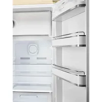 Smeg 50's 24" 9.2 Cu. Ft. All-Fridge Refrigerator (FAB28URCR3) - Cream