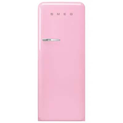 Smeg 50's 24" 9.2 Cu. Ft. All-Fridge Refrigerator (FAB28URPK3) - Pink