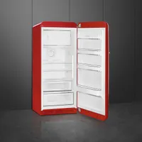 Smeg 50's 24" 9.2 Cu. Ft. All-Fridge Refrigerator (FAB28URRD3) - Red