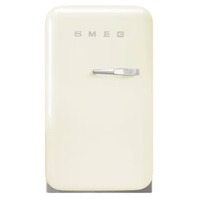 Smeg 50's 1.2 Cu. Ft. Freestanding Bar Fridge (FAB5ULCR3) - Cream