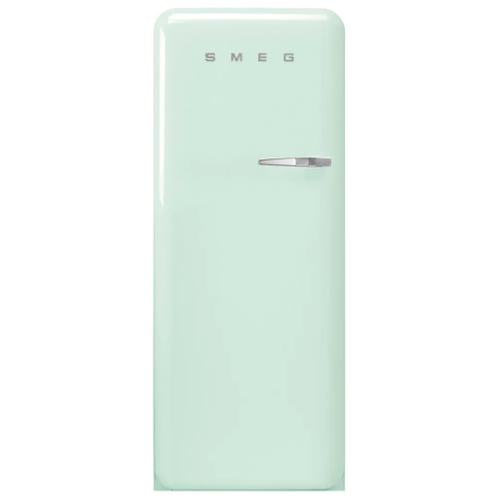 Smeg 50's 24" 9.2 Cu. Ft. All-Fridge Refrigerator (FAB28ULPG3) - Pastel Green