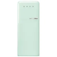 Smeg 50's 24" 9.2 Cu. Ft. All-Fridge Refrigerator (FAB28ULPG3) - Pastel Green