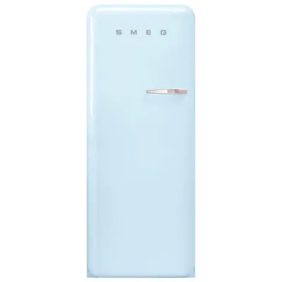 Smeg 50's 24" 9.2 Cu. Ft. All-Fridge Refrigerator (FAB28ULPB3) - Pastel Blue