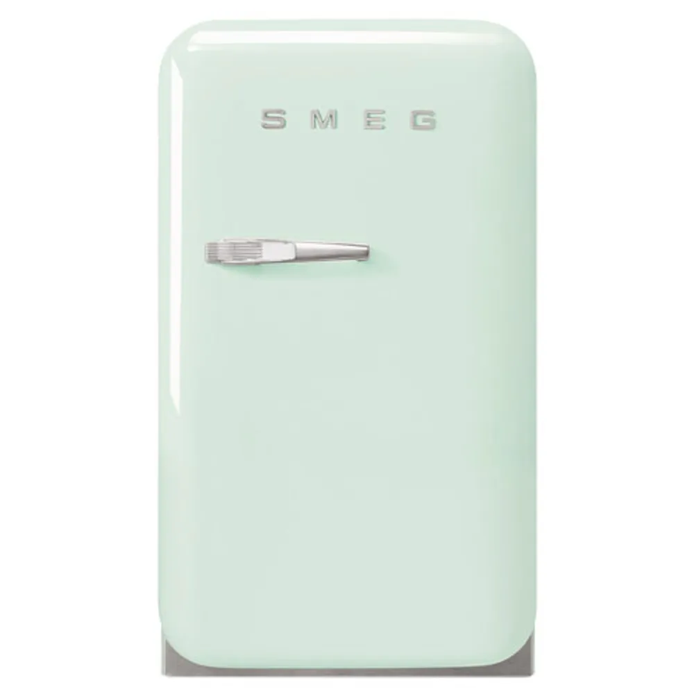 Smeg 50's 1.2 Cu. Ft. Freestanding Bar Fridge (FAB5URPG3) - Pastel Green