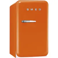 Smeg 50's 1.2 Cu. Ft. Freestanding Bar Fridge (FAB5UROR3) - Orange