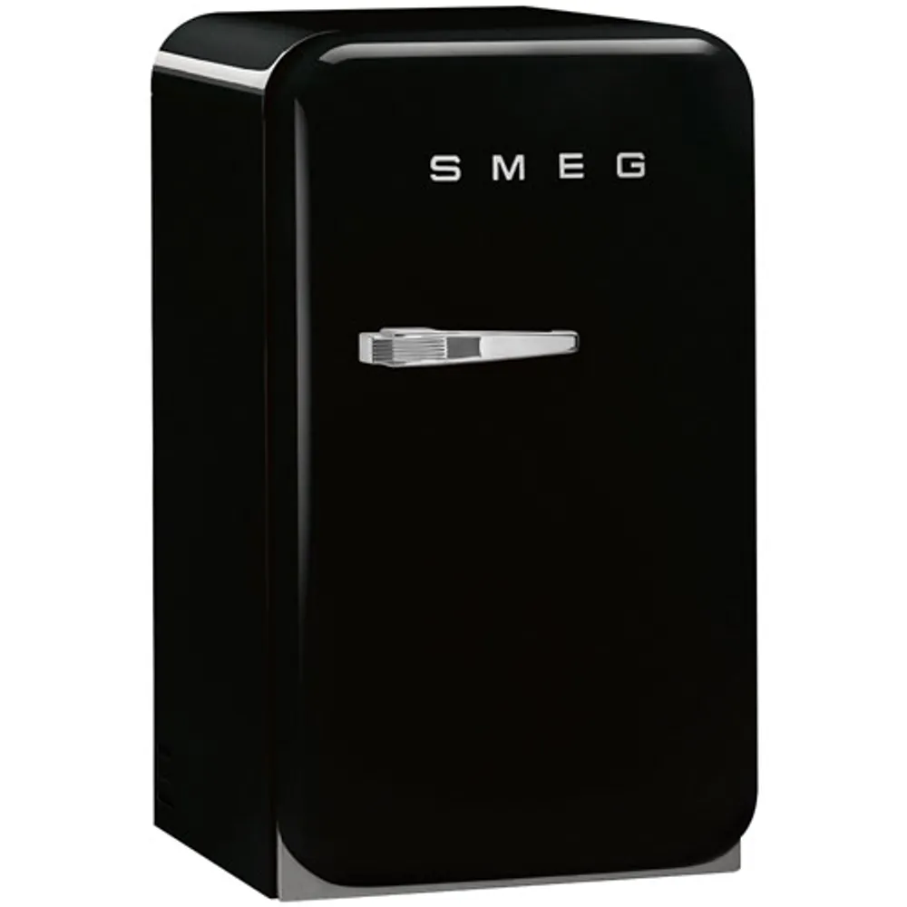 Smeg 50's 1.2 Cu. Ft. Freestanding Bar Fridge (FAB5URBL3) - Black