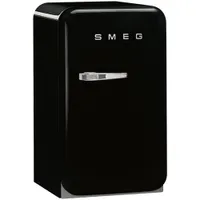 Smeg 50's 1.2 Cu. Ft. Freestanding Bar Fridge (FAB5URBL3) - Black