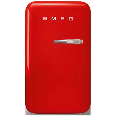 Smeg 50's 1.2 Cu. Ft. Freestanding Bar Fridge (FAB5ULRD3) - Red