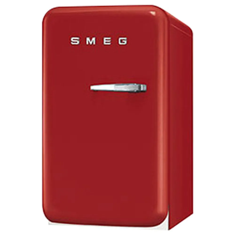 Smeg 50's 1.2 Cu. Ft. Freestanding Bar Fridge (FAB5ULRD3) - Red