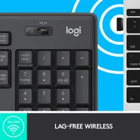 Logitech MK295 Silent Wireless Optical Keyboard & Mouse Combo - Graphite