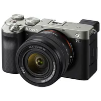 Sony Alpha 7C Full-Frame Mirrorless Camera with 28-60mm Lens Kit