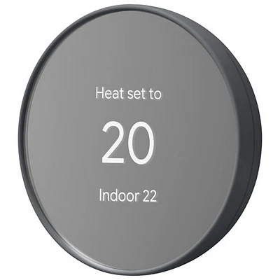Thermostat intelligent Wi-Fi de Google Nest - Anthracite