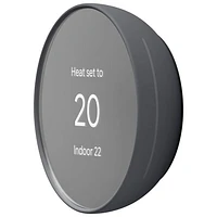 Google Nest Wi-Fi Smart Thermostat - Charcoal