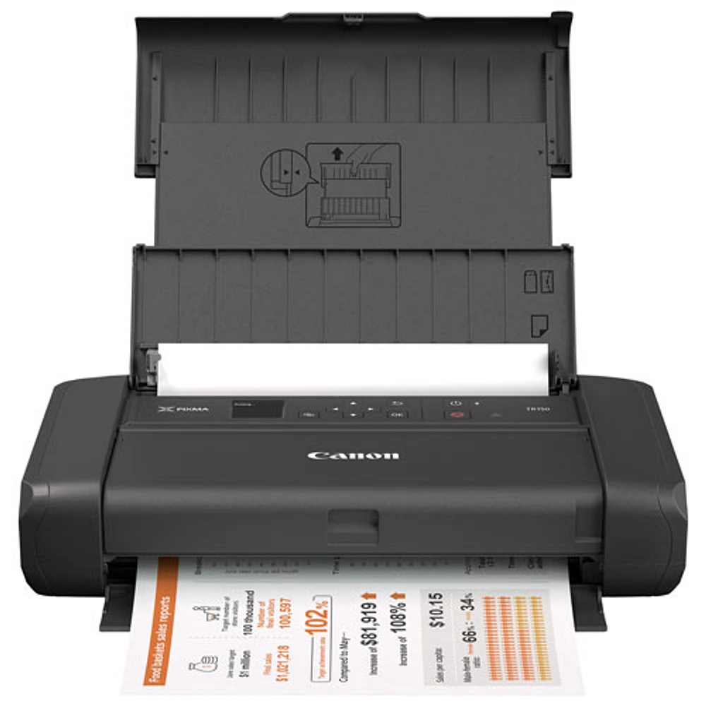 Canon PIXMA TR150 Wireless Portable Inkjet Printer