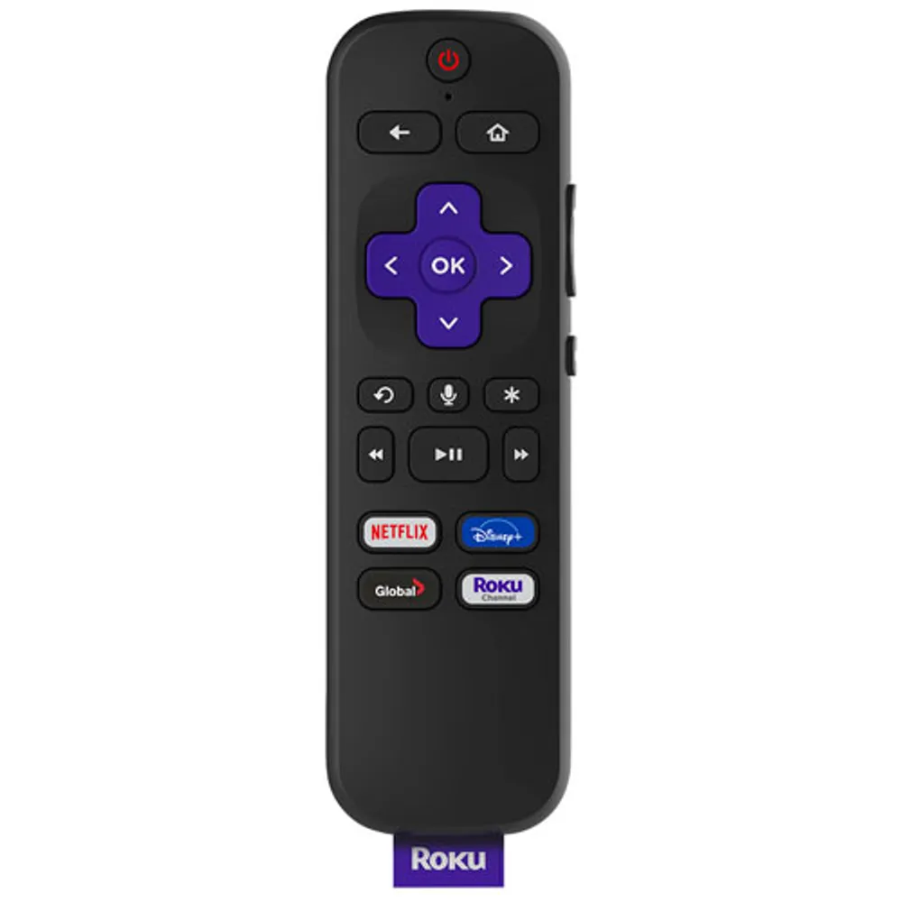 Lecteur multimédia en continu Roku Streambar 4K avec télécommande